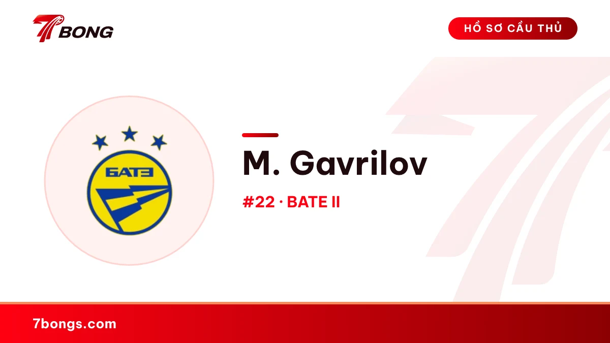 M. Gavrilov — BATE II