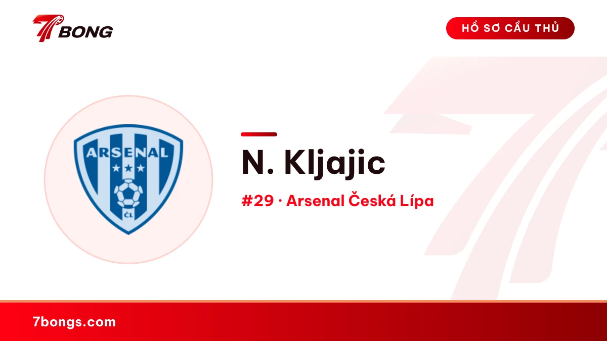N. Kljajic — Arsenal Česká Lípa