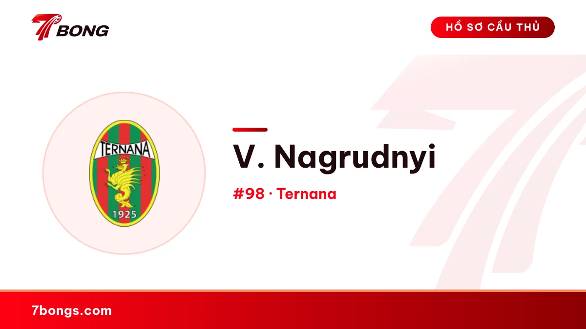 V. Nagrudnyi — Ternana