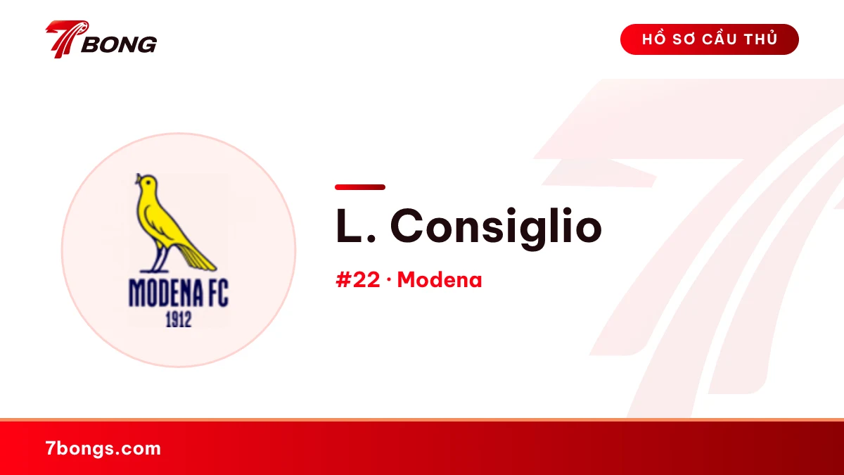 L. Consiglio — Modena