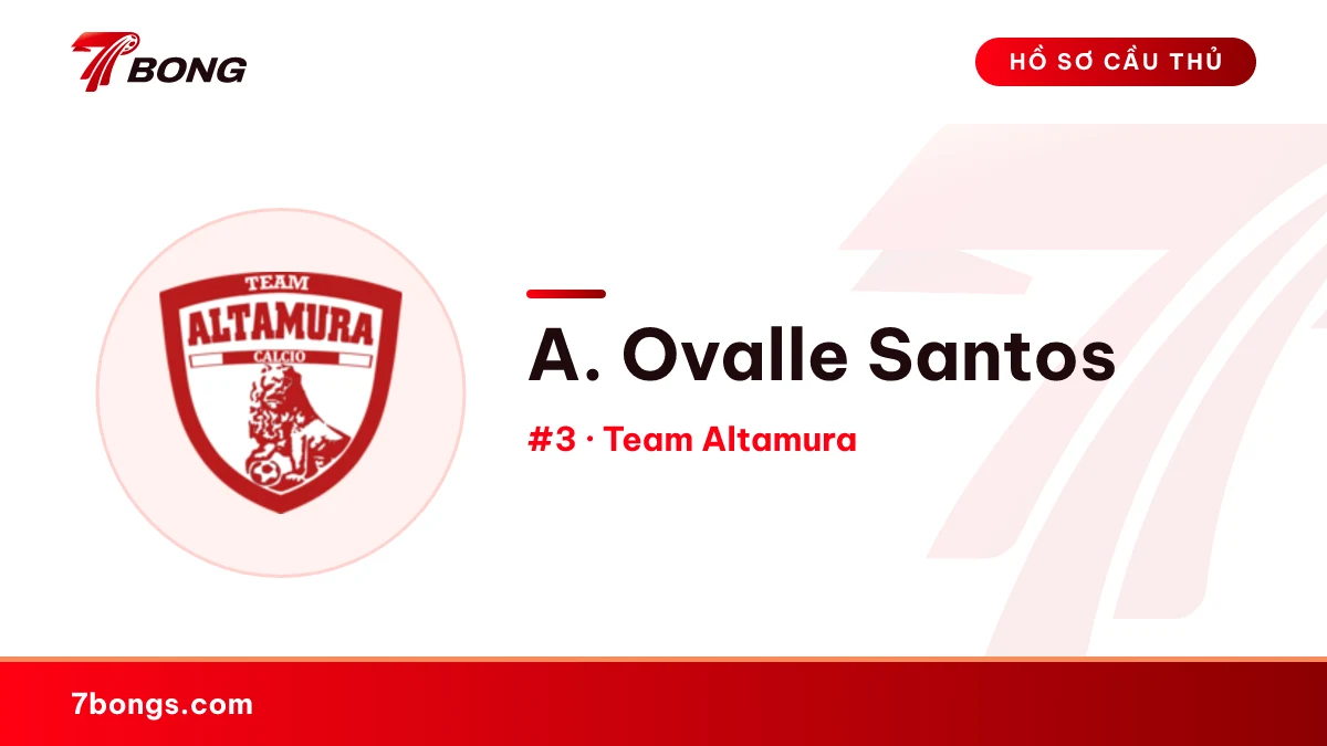A. Ovalle Santos — Team Altamura