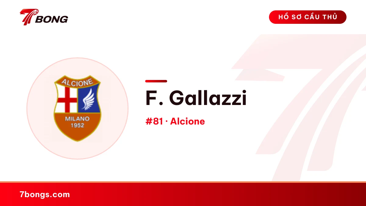 F. Gallazzi — Alcione