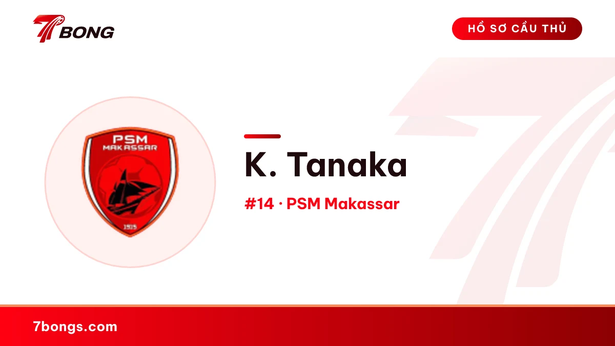 K. Tanaka — PSM Makassar