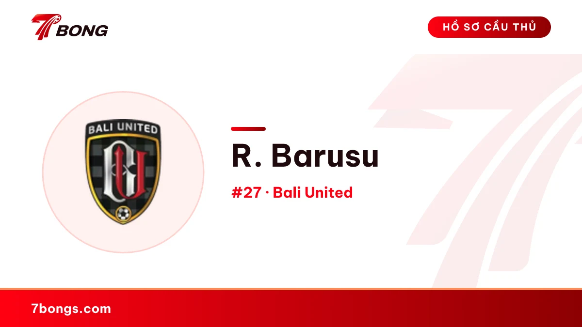 R. Barusu — Bali United