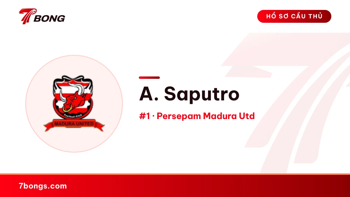 A. Saputro — Persepam Madura Utd