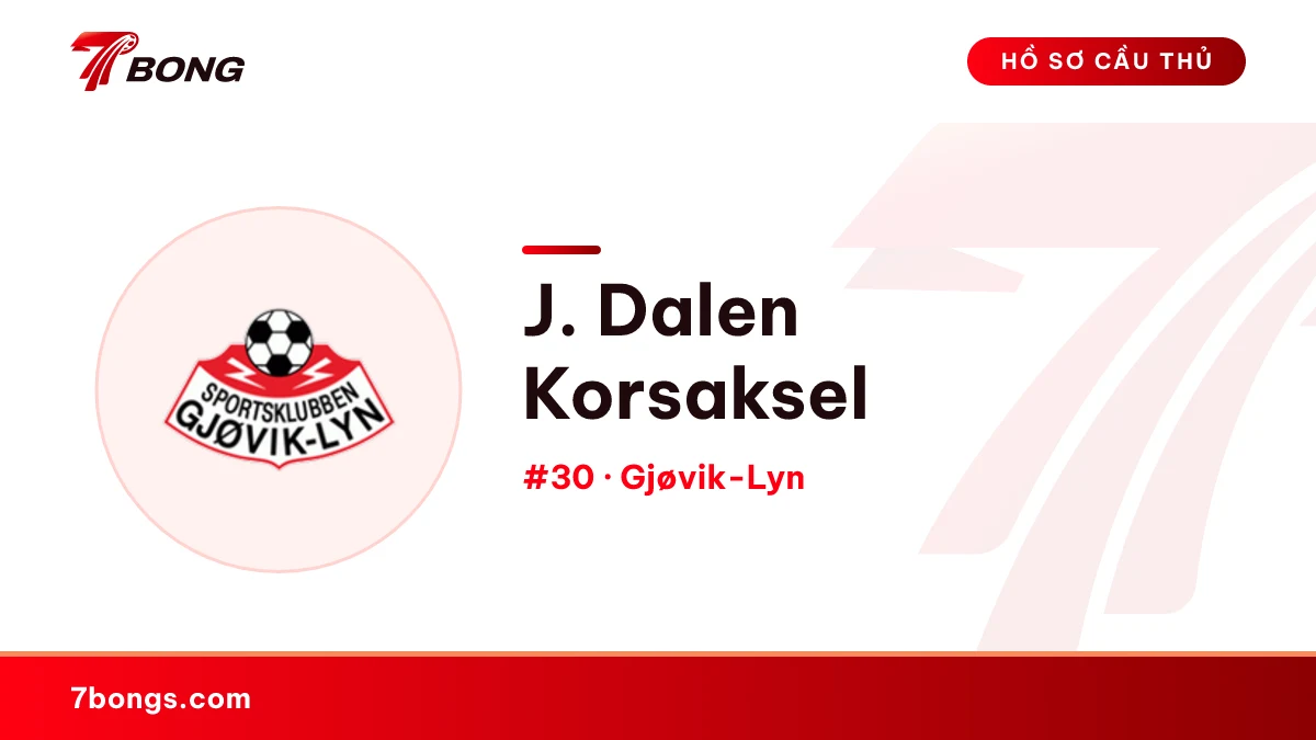 J. Dalen Korsaksel — Gjøvik-Lyn