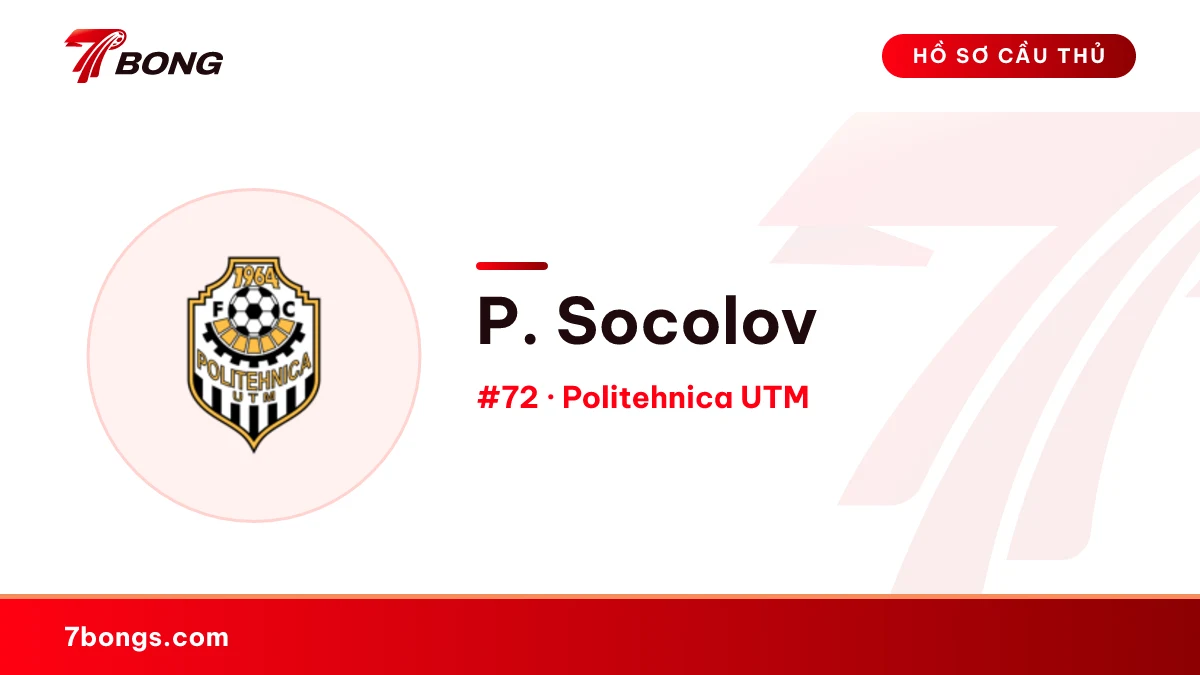 P. Socolov — Politehnica UTM