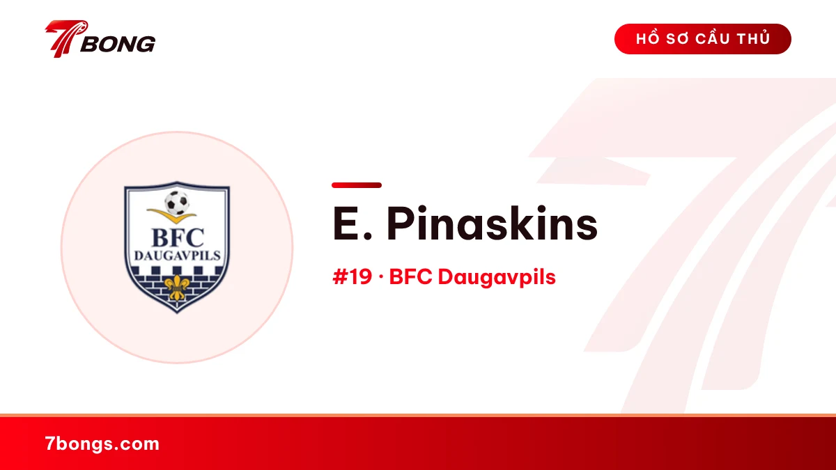 E. Pinaskins — BFC Daugavpils