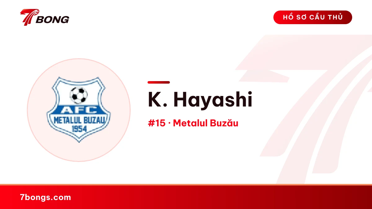 K. Hayashi — Metalul Buzău