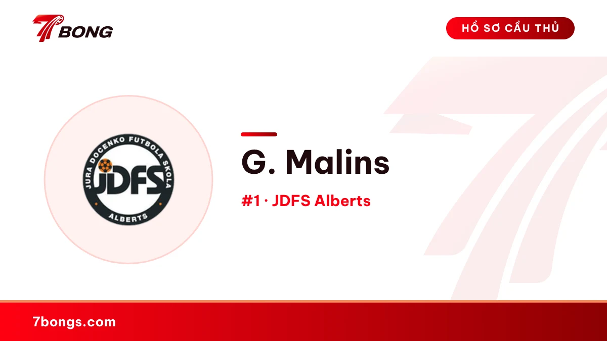 G. Malins — JDFS Alberts
