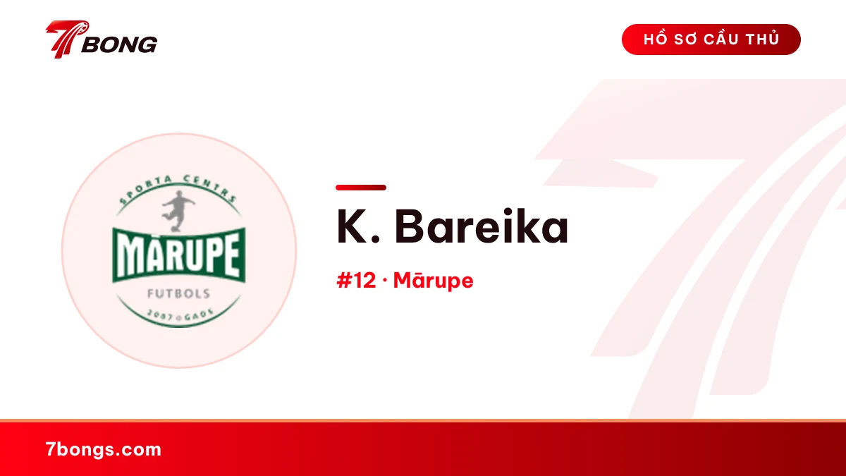 K. Bareika — Mārupe