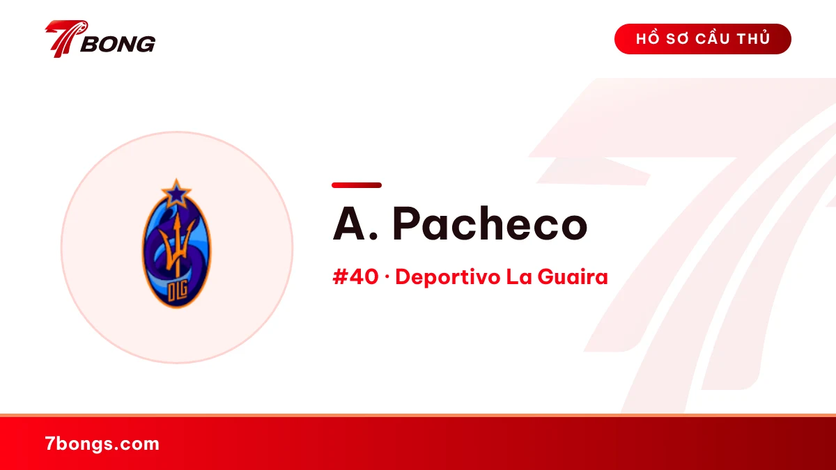 A. Pacheco — Deportivo La Guaira