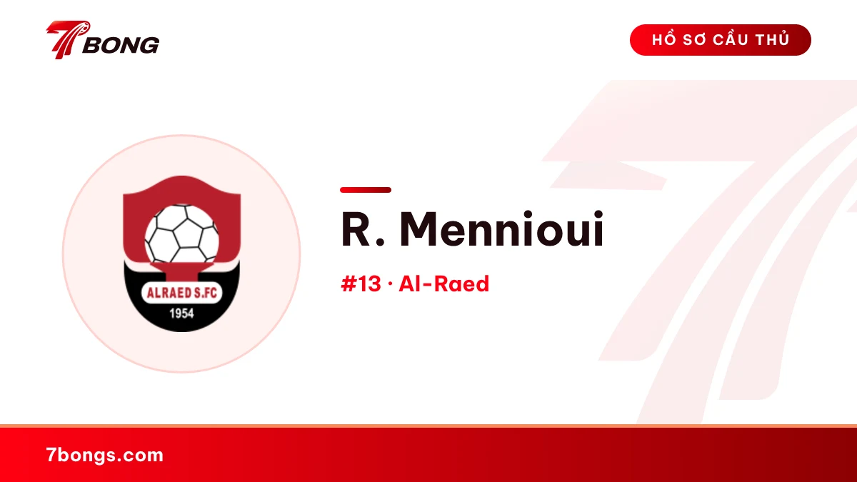 R. Mennioui — Al-Raed