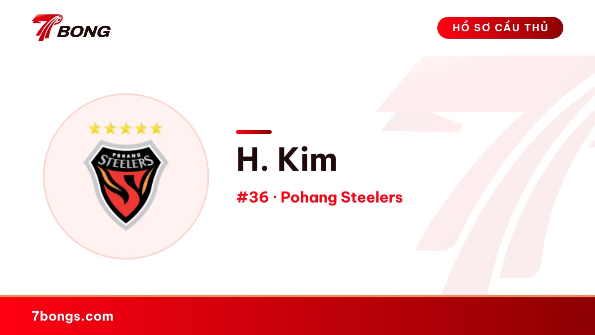 H. Kim — Pohang Steelers