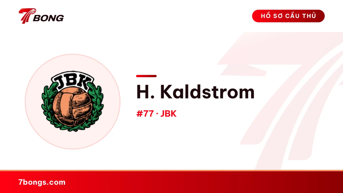 H. Kaldstrom — JBK