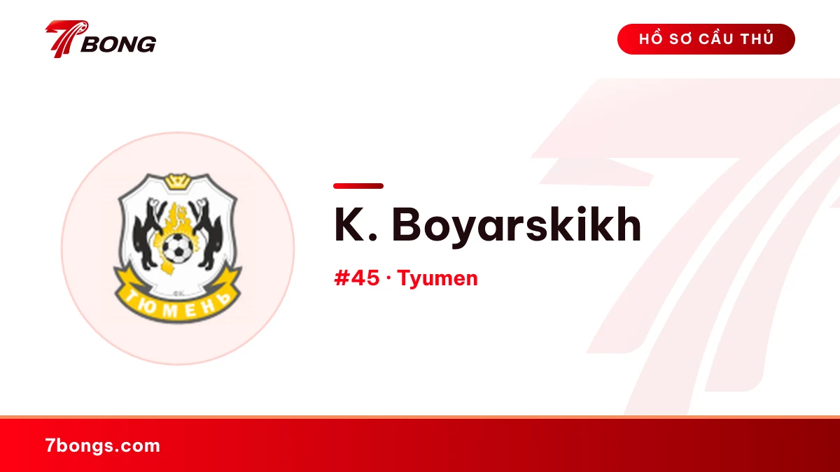 K. Boyarskikh — Tyumen