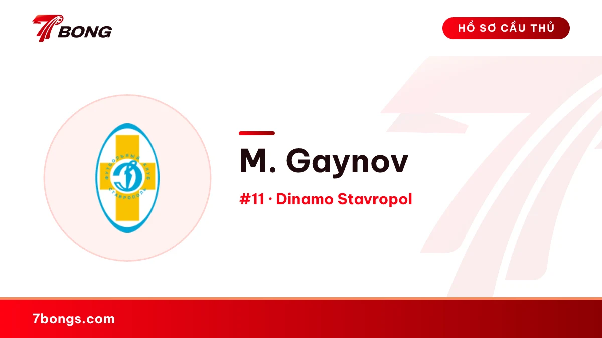 M. Gaynov — Dinamo Stavropol