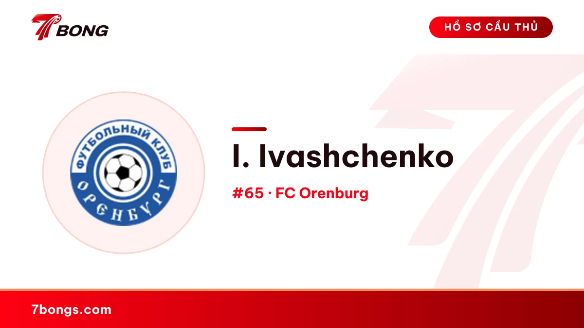 I. Ivashchenko — FC Orenburg