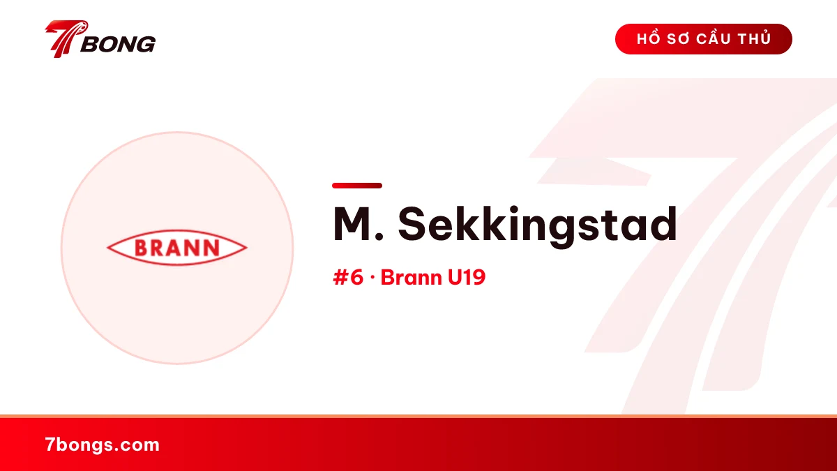 M. Sekkingstad — Brann U19