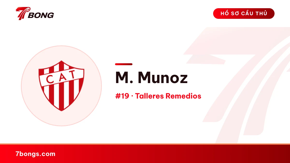 M. Munoz — Talleres Remedios