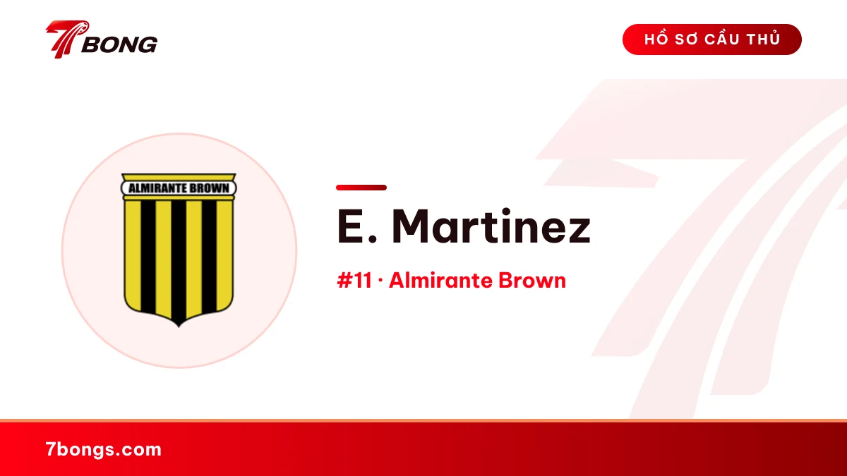 E. Martinez — Almirante Brown