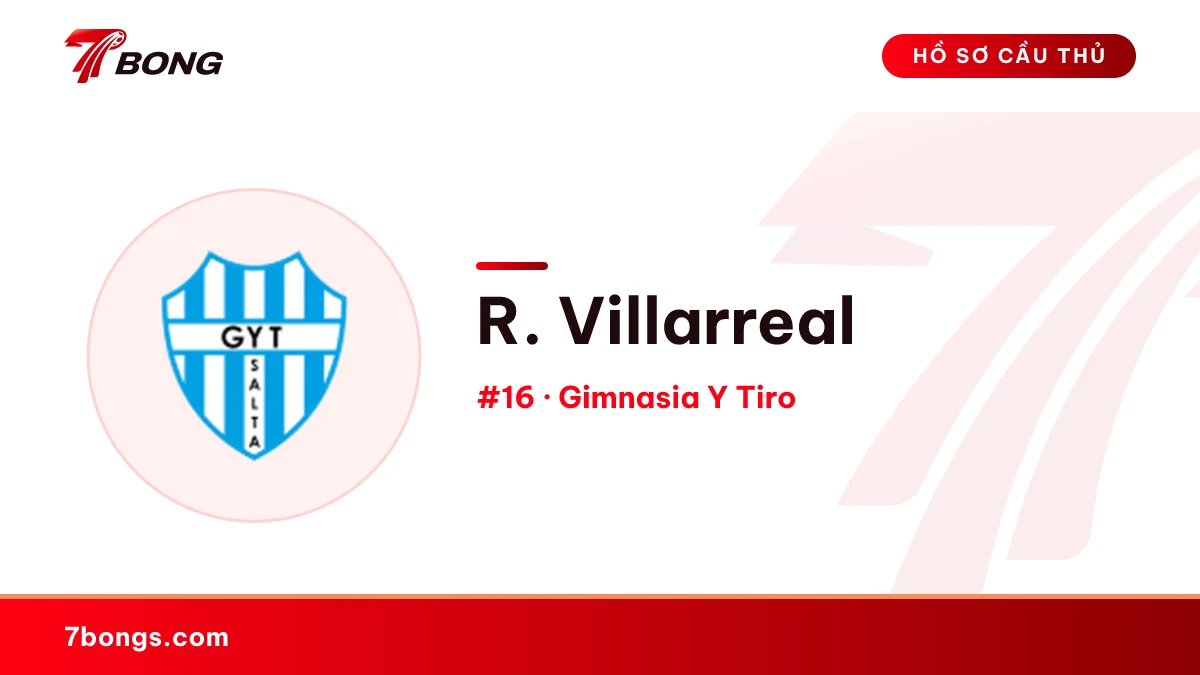 R. Villarreal — Gimnasia Y Tiro