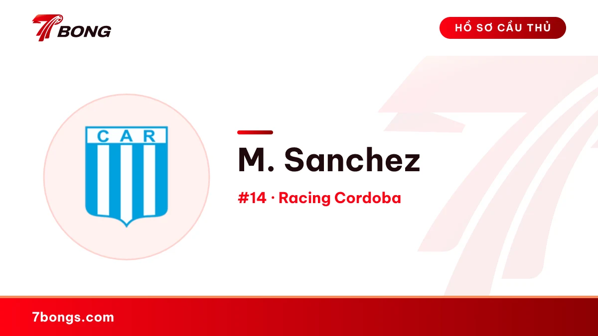 M. Sanchez — Racing Cordoba