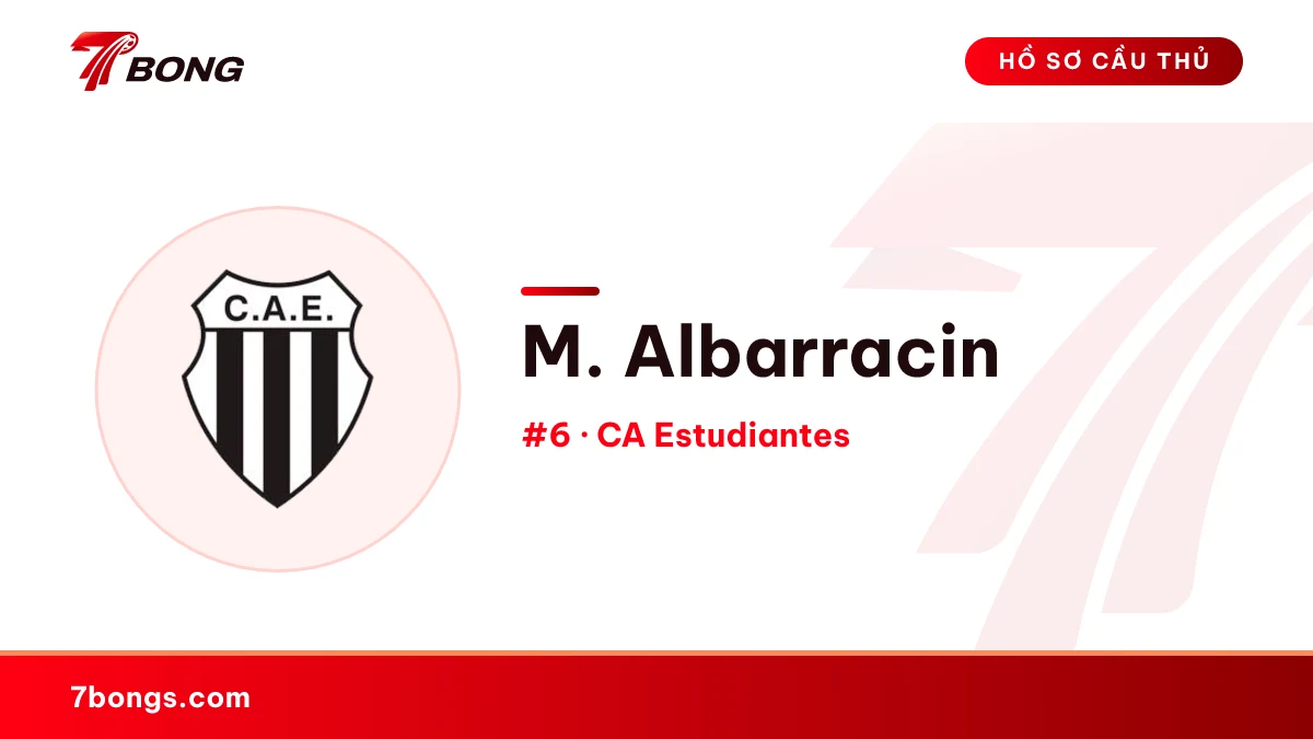 M. Albarracin — CA Estudiantes