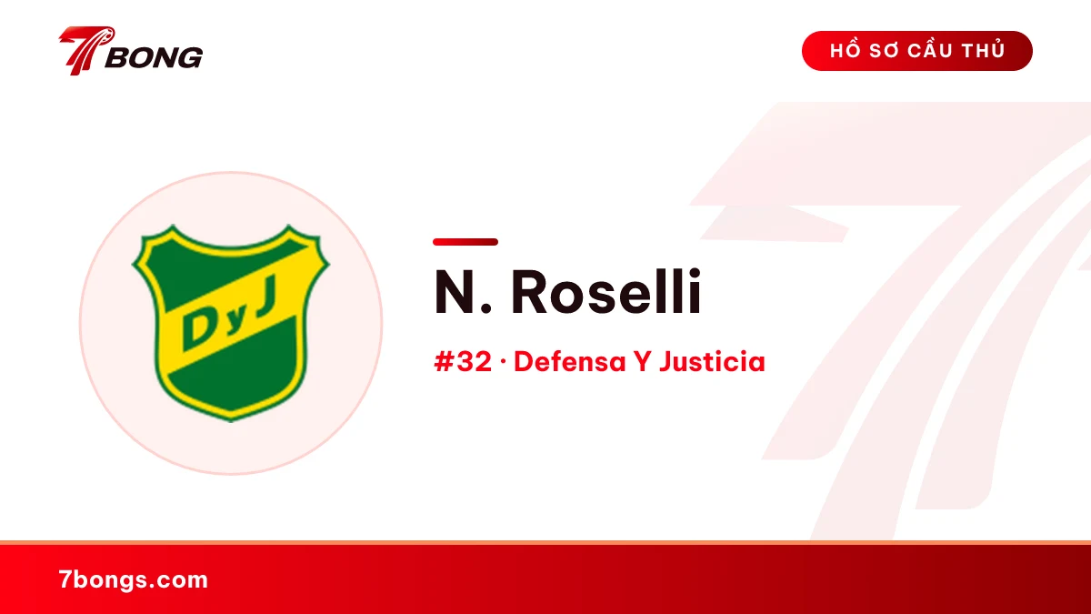 N. Roselli — Defensa Y Justicia