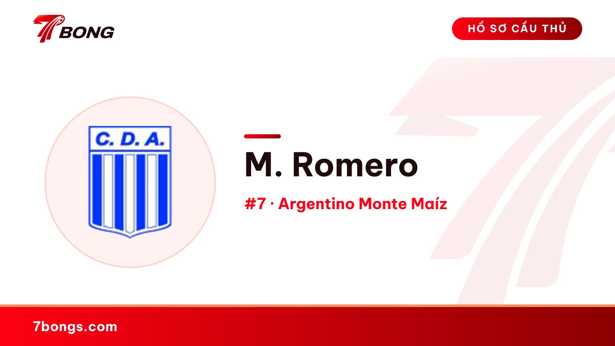 M. Romero — Argentino Monte Maíz