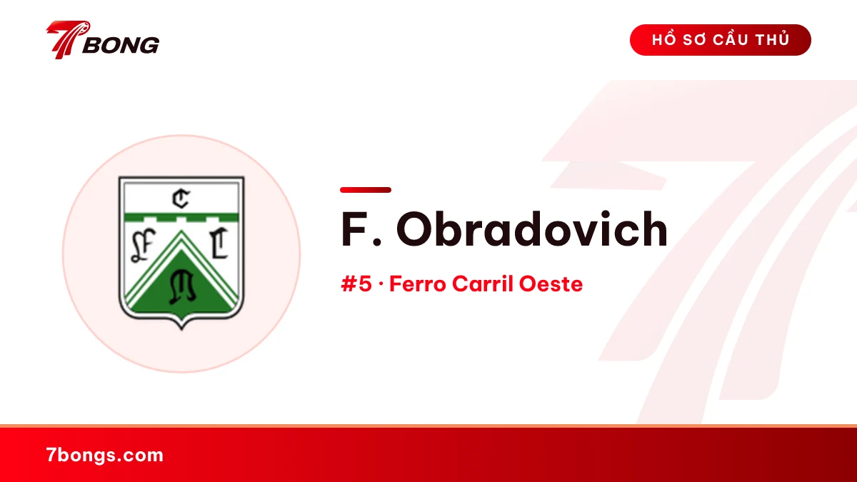F. Obradovich — Ferro Carril Oeste