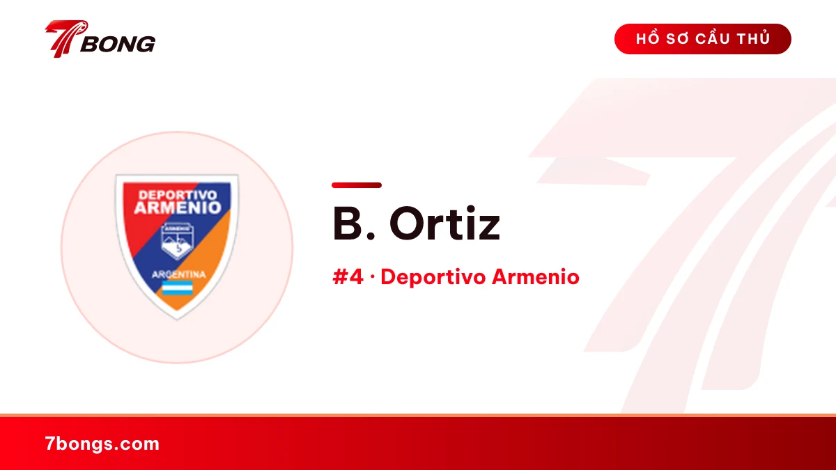 B. Ortiz — Deportivo Armenio