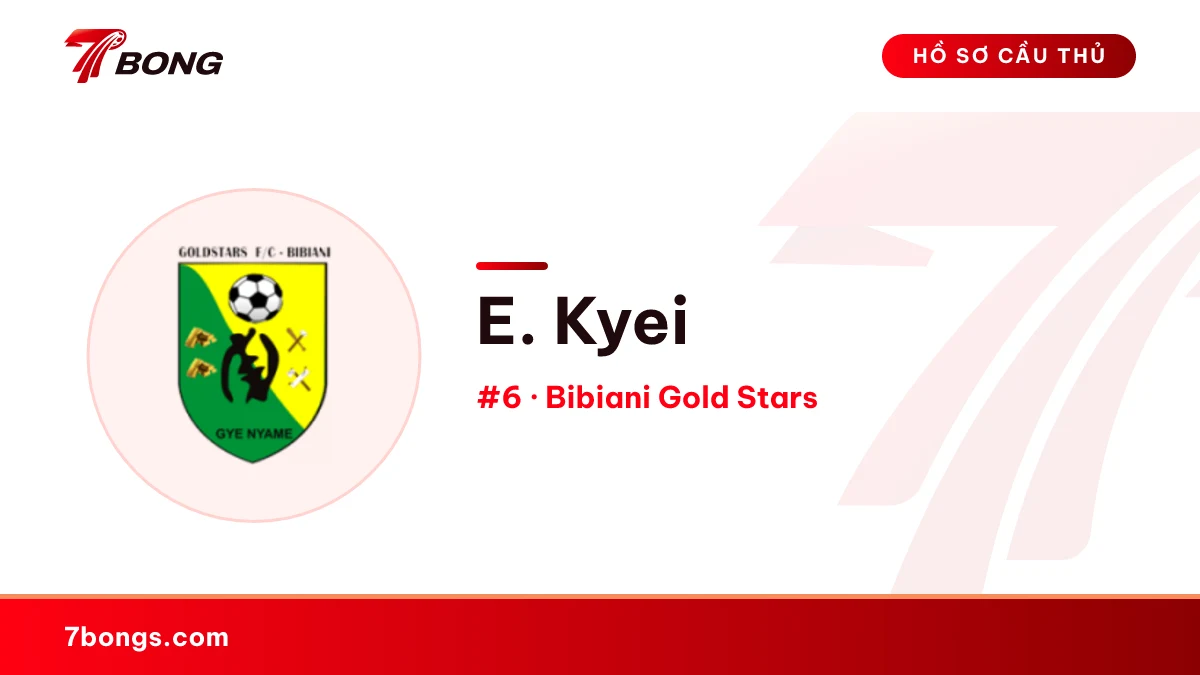 E. Kyei — Bibiani Gold Stars