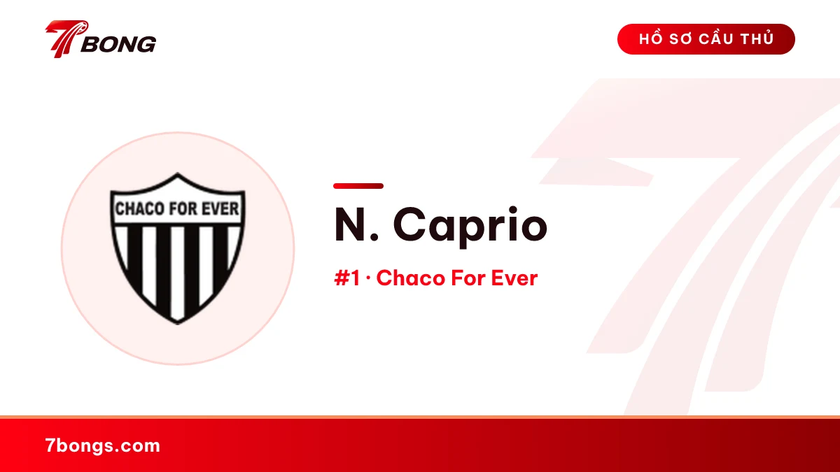 N. Caprio — Chaco For Ever