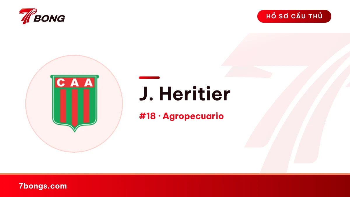 J. Heritier — Agropecuario