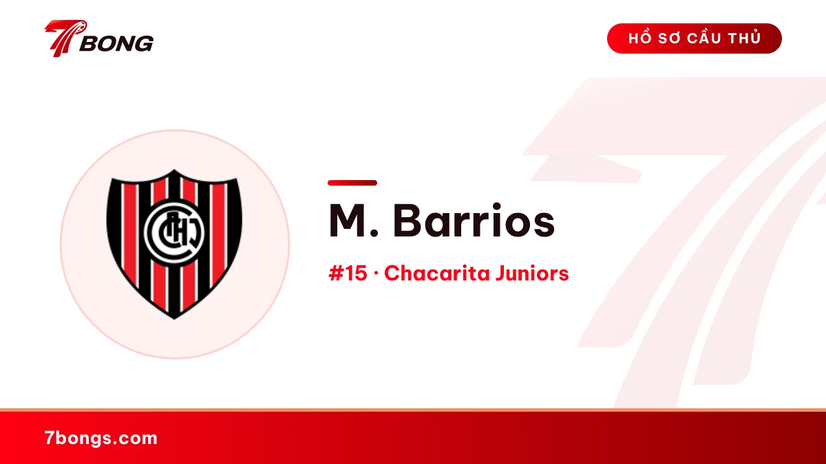 M. Barrios — Chacarita Juniors