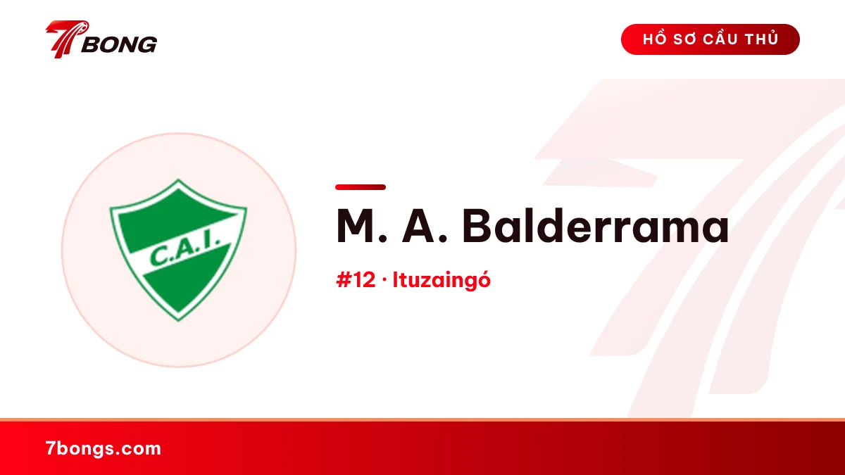 M. A. Balderrama — Ituzaingó