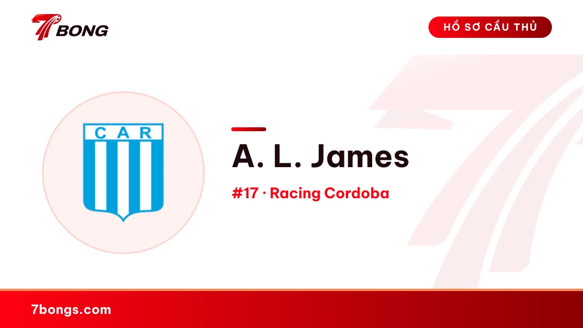 A. L. James — Racing Cordoba