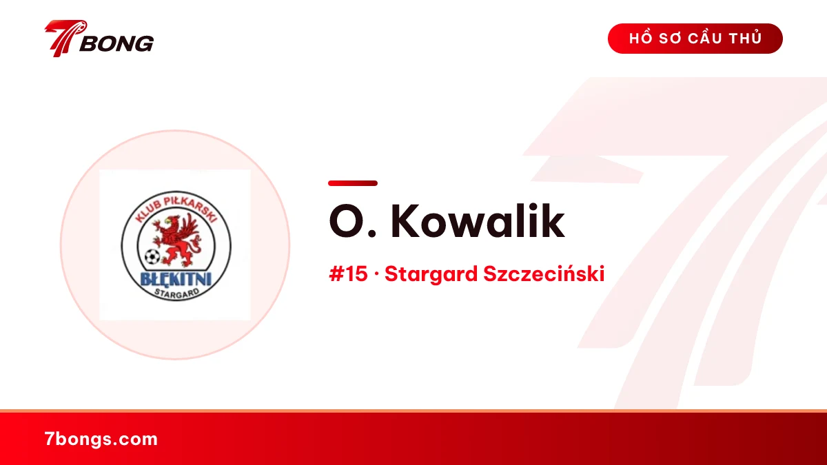 O. Kowalik — Stargard Szczeciński