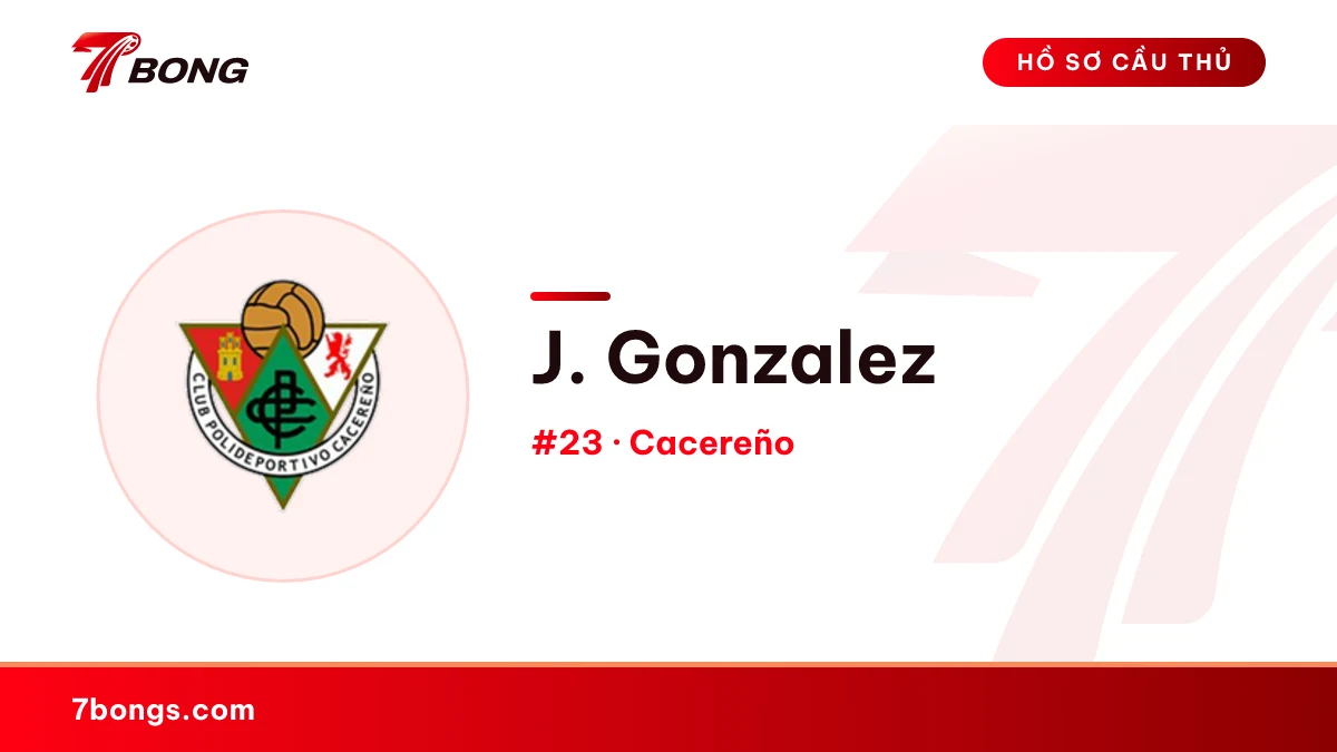 J. Gonzalez — Cacereño