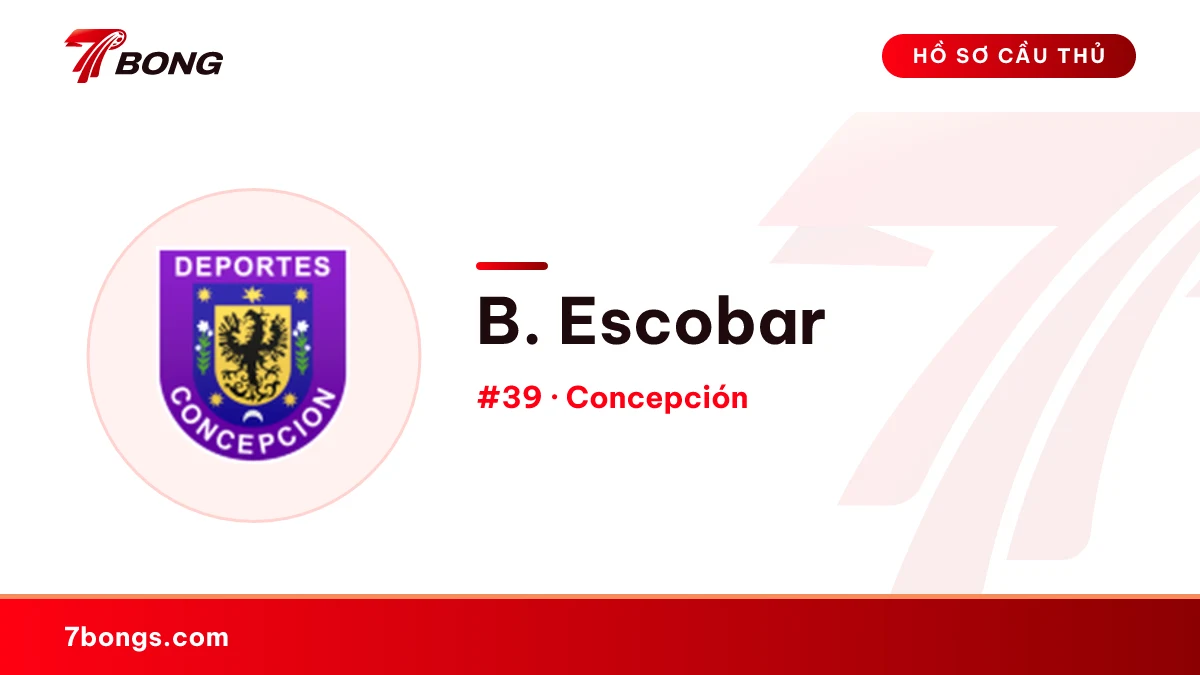 B. Escobar — Concepción