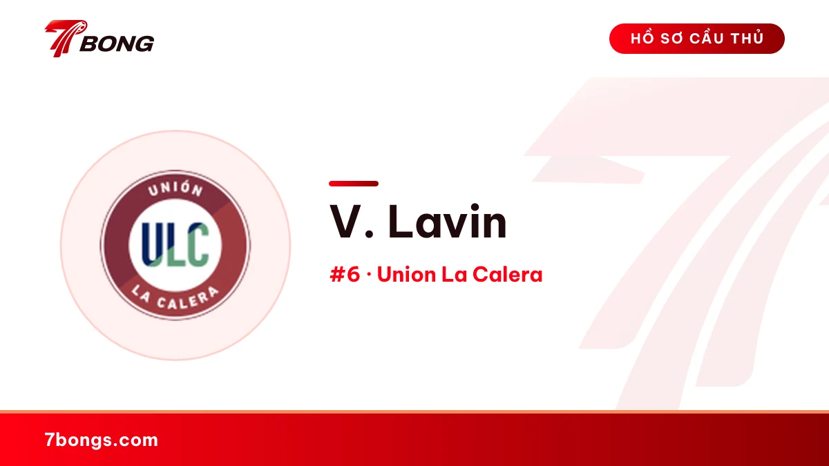 V. Lavin — Union La Calera