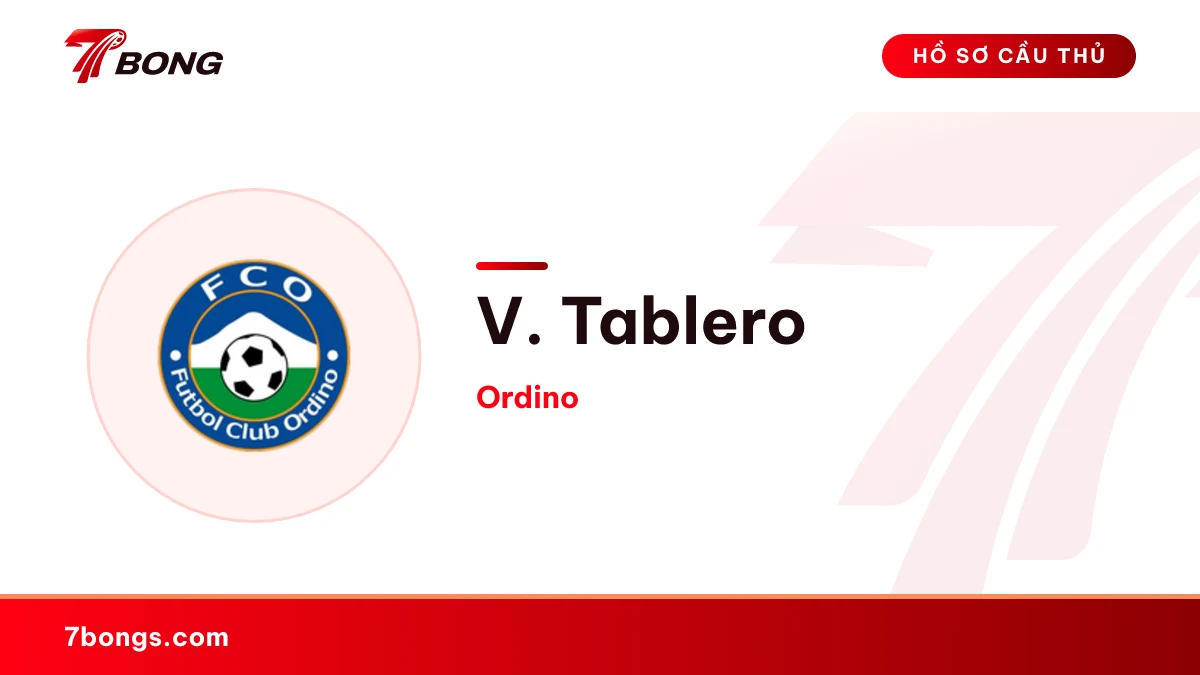 V. Tablero — Ordino