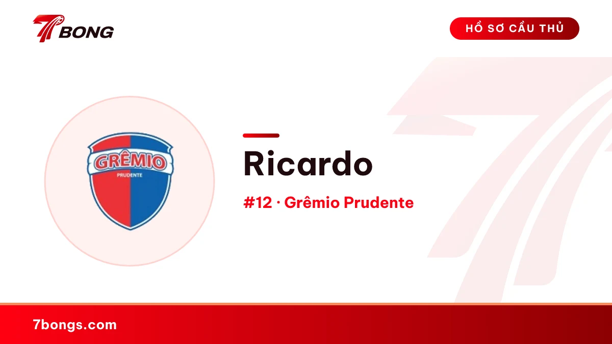 Ricardo — Grêmio Prudente