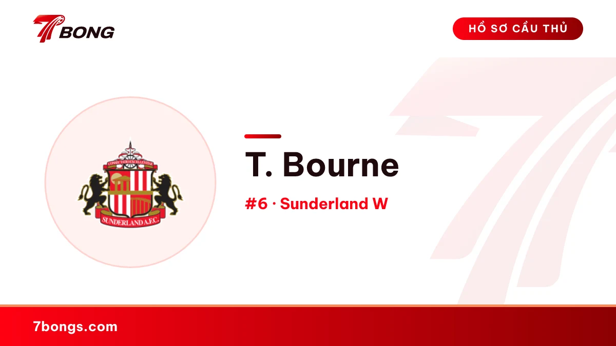 T. Bourne — Sunderland W