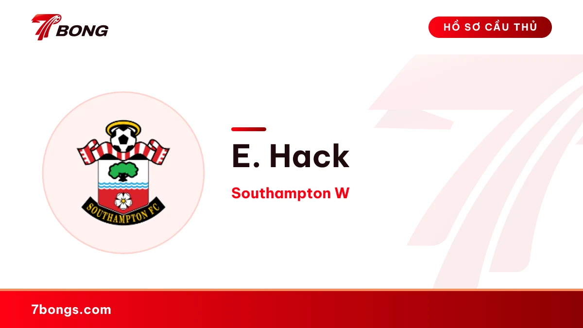 E. Hack — Southampton W