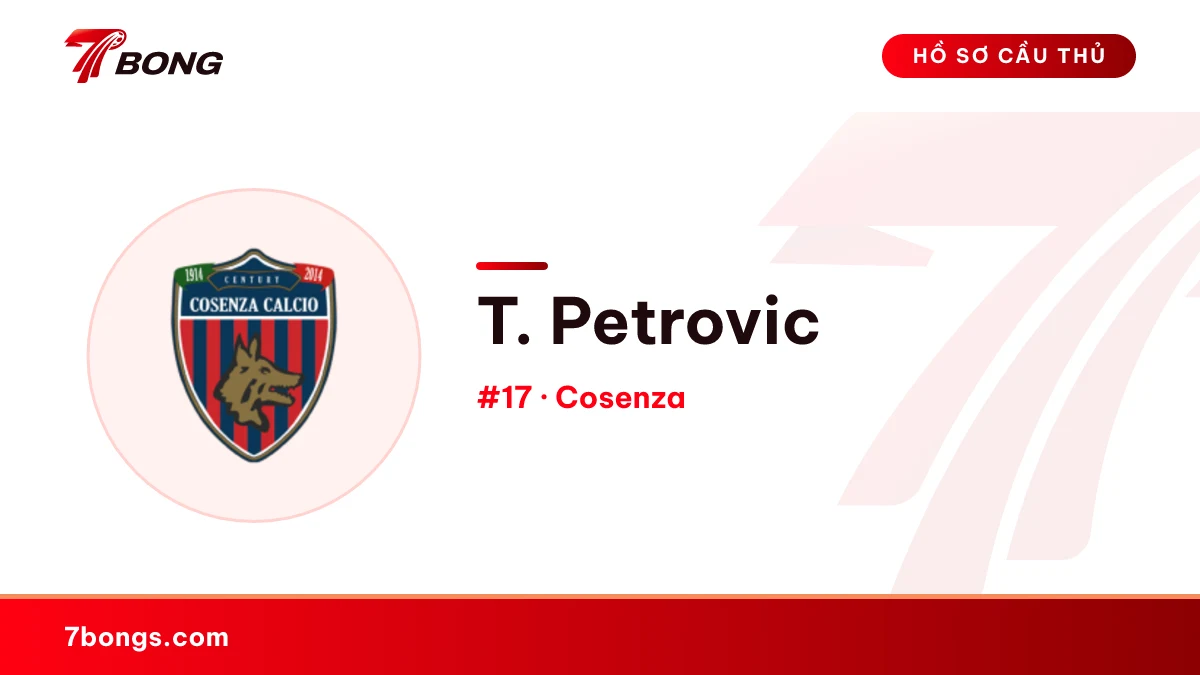 T. Petrovic — Cosenza
