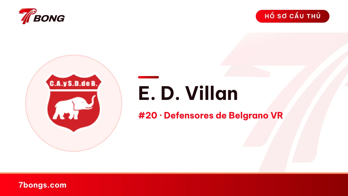 E. D. Villan — Defensores de Belgrano VR