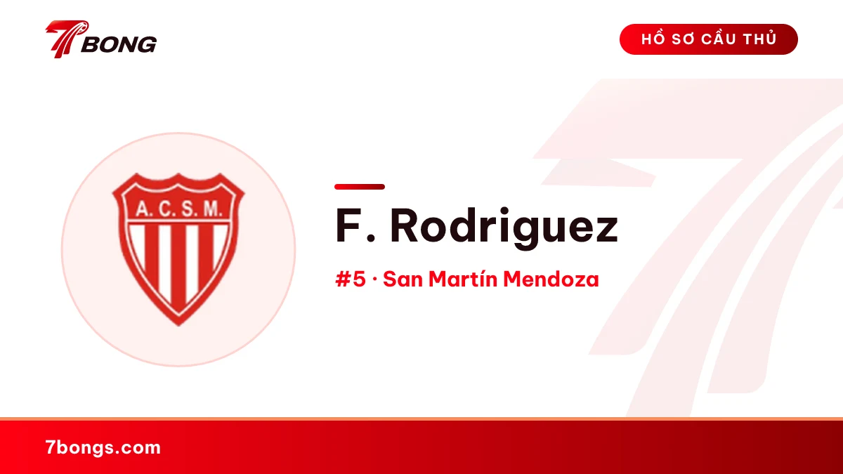 F. Rodriguez — San Martín Mendoza