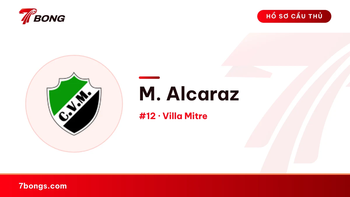 M. Alcaraz — Villa Mitre